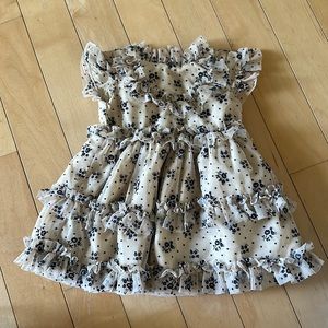 Janie and Jack, dress, 6 to 12 months, nude